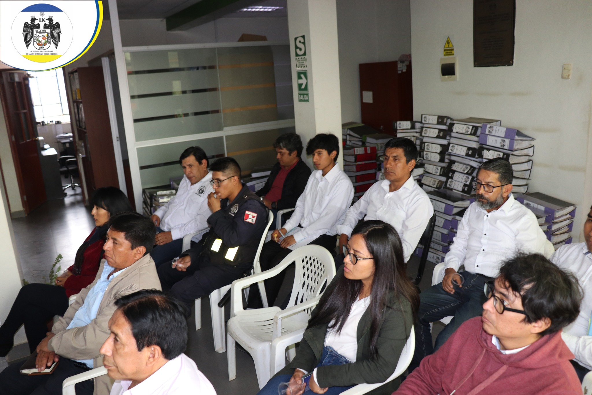 Personal de la municipalidad recibió capacitación sobre prevención y riesgos