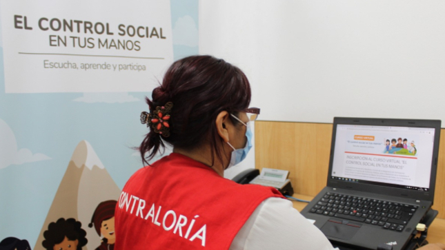 La Contraloría General de la República continúa con su labor de fortalecimiento de capacidades a ciudadanos y representantes de la sociedad civil organizada a través del curso virtual gratuito “El Control Social en tus Manos" que se realizará en la región de Huancavelica del 18 al 25 de setiembre del 2023 con la finalidad de promover el control social sobre el correcto uso de los bienes y recursos públicos.