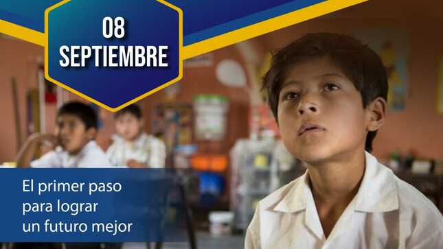 DÍA INTERNACIONAL DE LA ALFABETIZACIÓN 
#08deSeptiembre