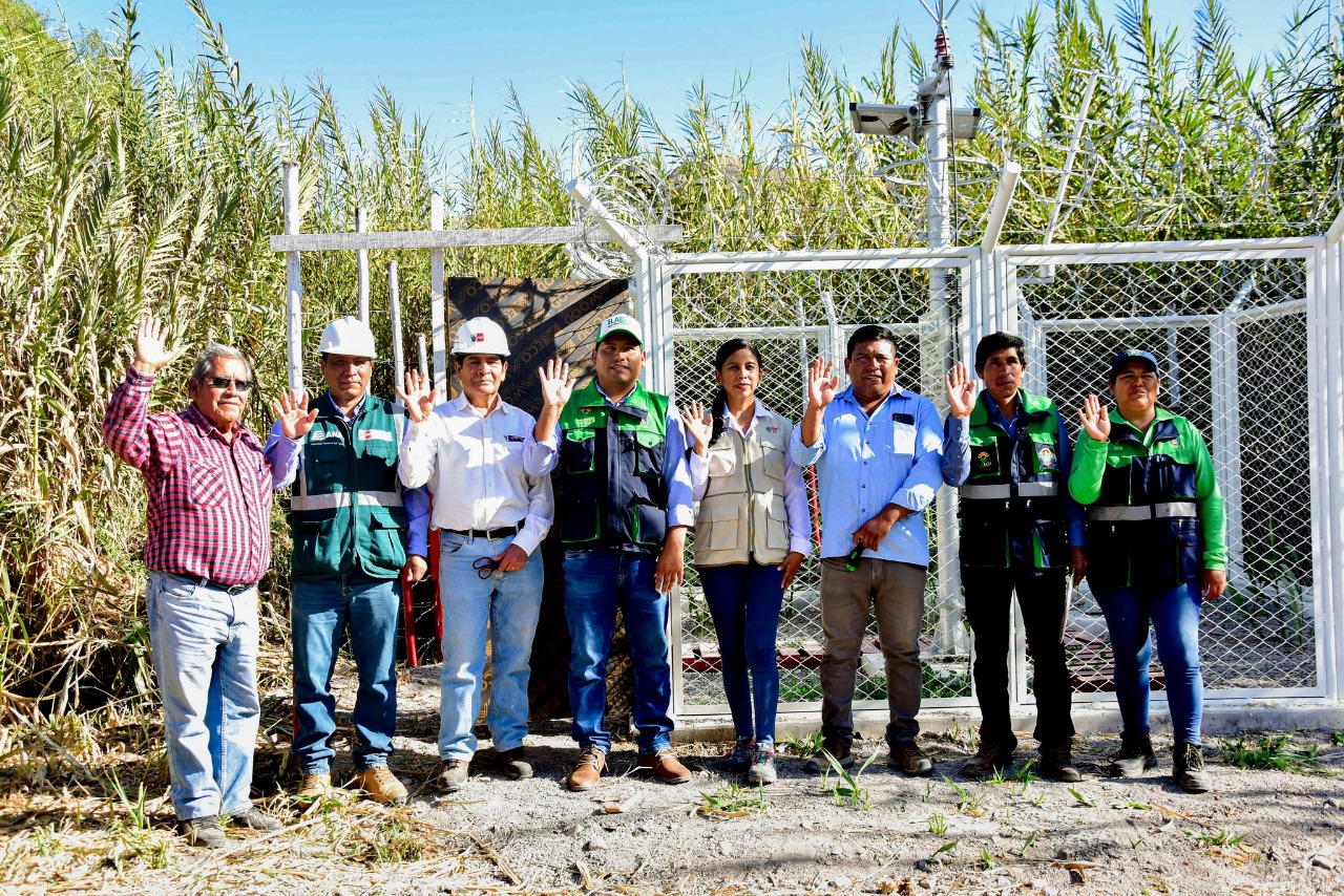 Inauguran Cerco Perimétrico De Estación Hidrológica En Ticapampa