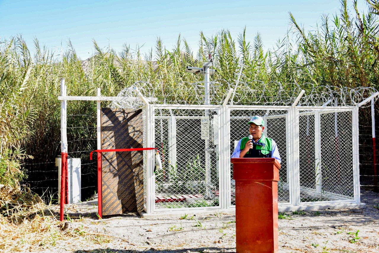 Inauguran Cerco Perimétrico De Estación Hidrológica En Ticapampa