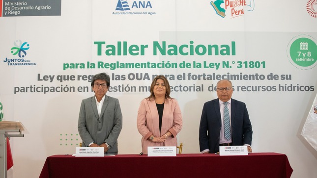 Esta actividad busca consensuar acuerdos para la participación en la gestión de los recursos hídricos de las Juntas de Usuarios, representaciones gremiales y los usuarios no agrarios.