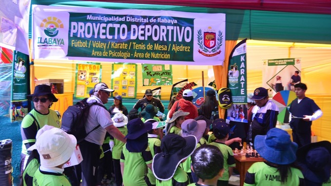 Municipalidad Distrital de Ilabaya vienen dando a conocer a los asistentes de la Feria Internacional de Tacna (Feritac) 