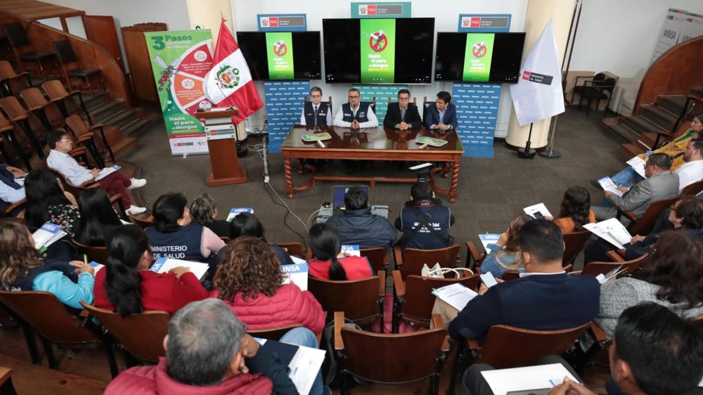 FEN: Minsa y municipalidades de Lima Metropolitana y Callao firman acta de acuerdos y compromisos para la prevención y control del dengue