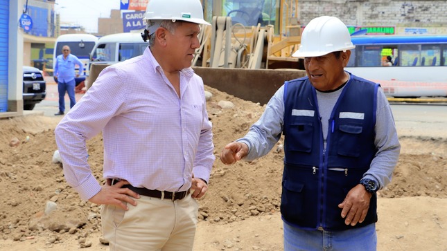 Alcalde provincial supervisó el avance de la obra que le dará un nuevo rostro a la urbanización Subauste del Río y alrededores