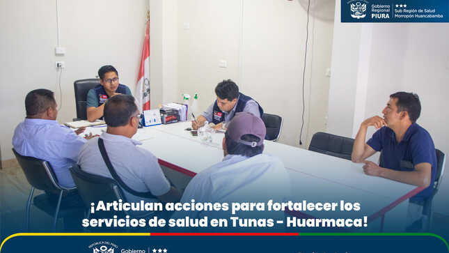 articulan acciones para fortalecer servicios de salud en tunas.