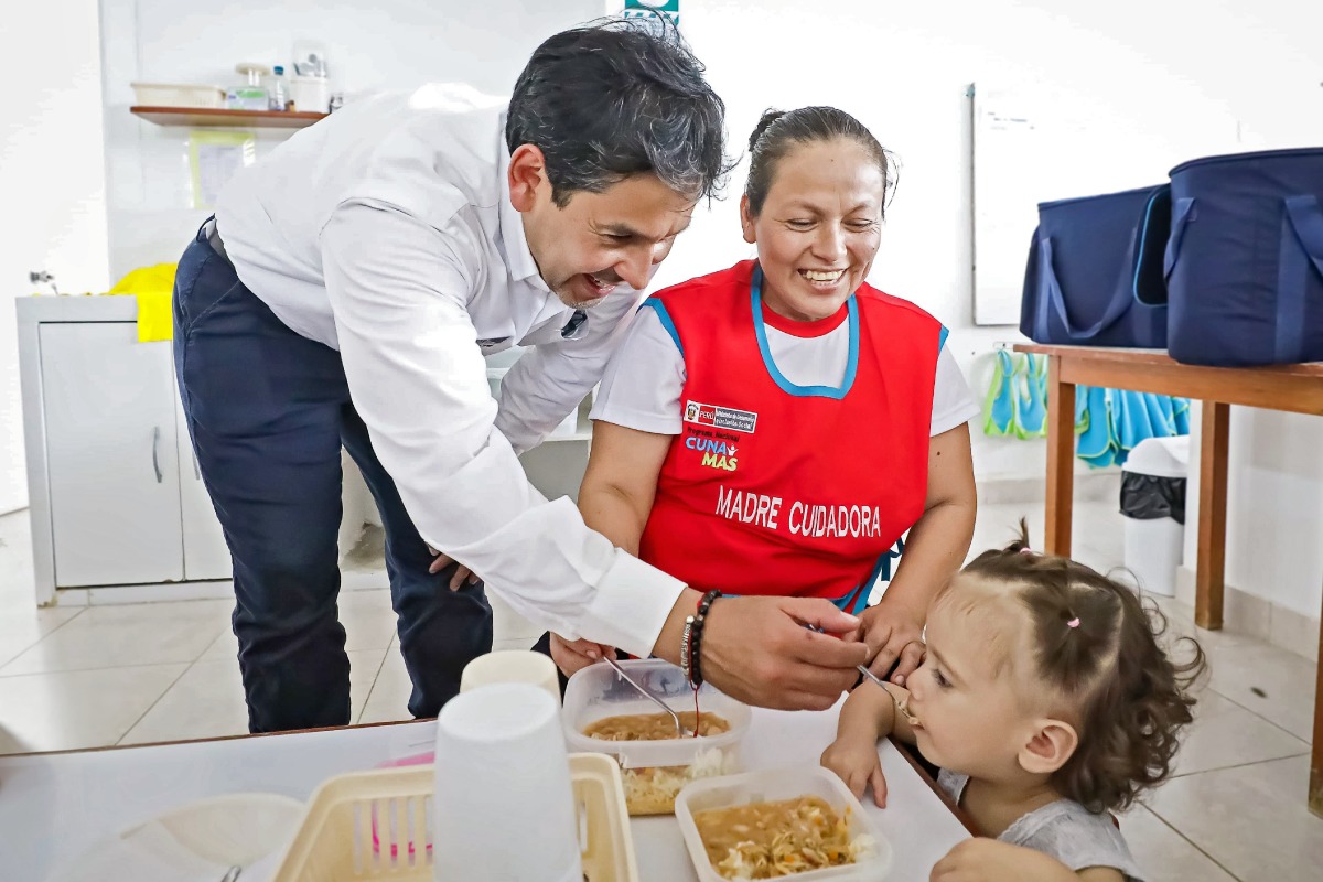 Midis supervisa atención integral de niñas y niños usuarios de Cuna Más en Piura