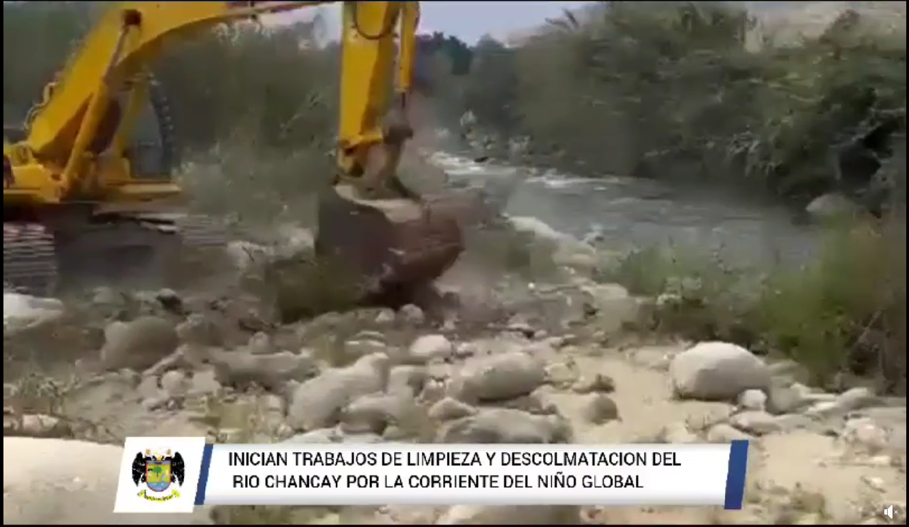 Se dio inicio de actividades de limpieza y descolmatación de la Quebrada Carac, Lumbra, San Miguel y parte alta del Río Chancay Huaral