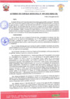 Vista preliminar de documento ACUERDO DE CONCEJO MUNICIPAL N°049-2023-MDK-CM