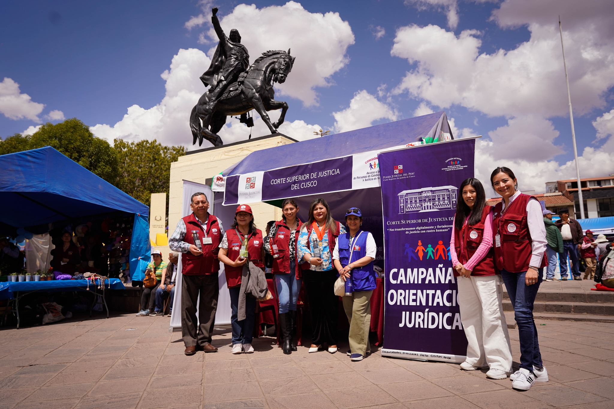 Corte Superior de Justicia de Cusco participó en III Feria de Emprendedores con Discapacidad