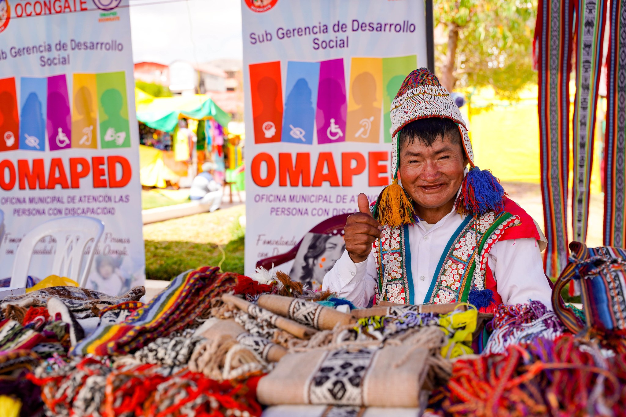 Corte Superior de Justicia de Cusco participó en III Feria de Emprendedores con Discapacidad