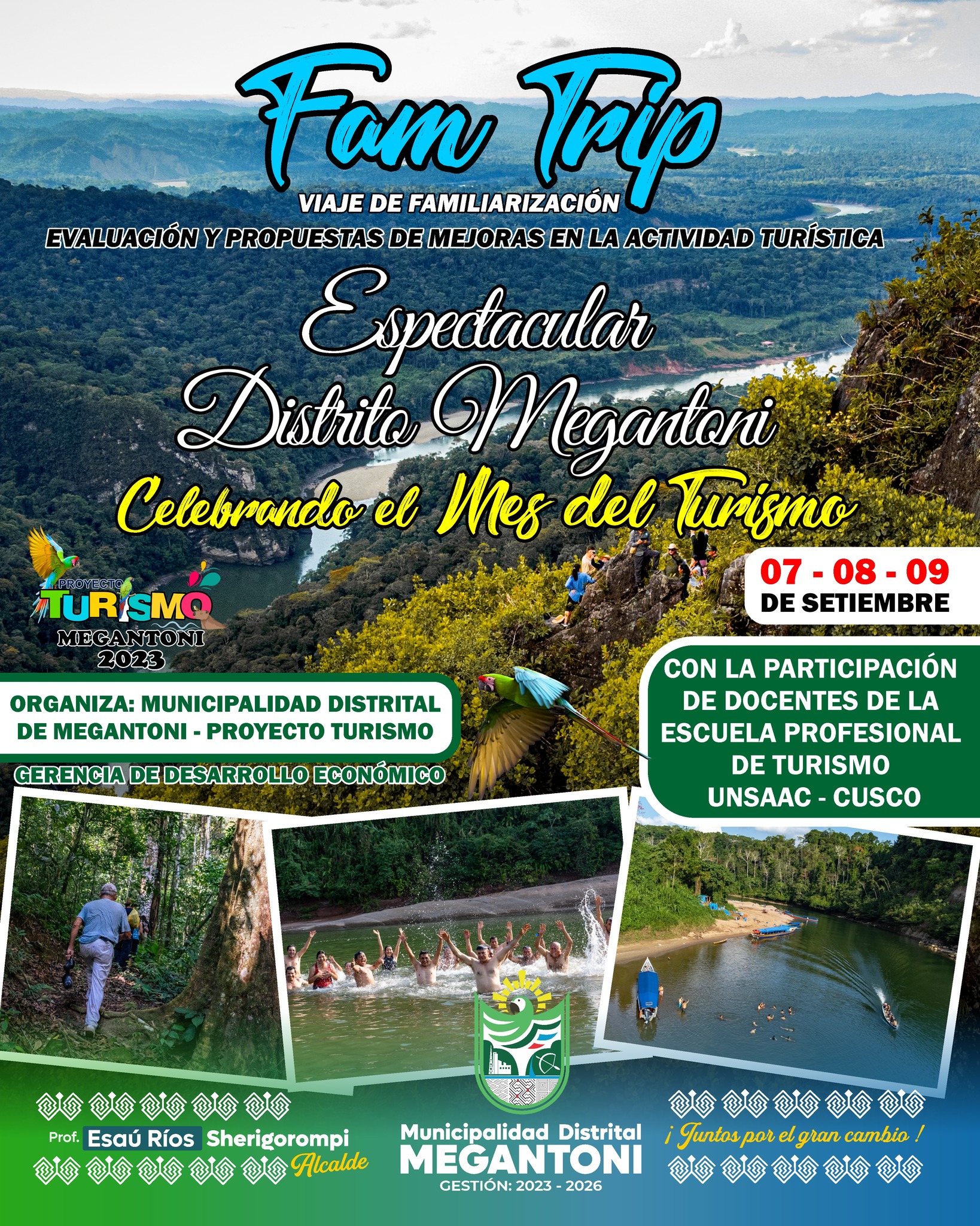 Setiembre mes de turismo