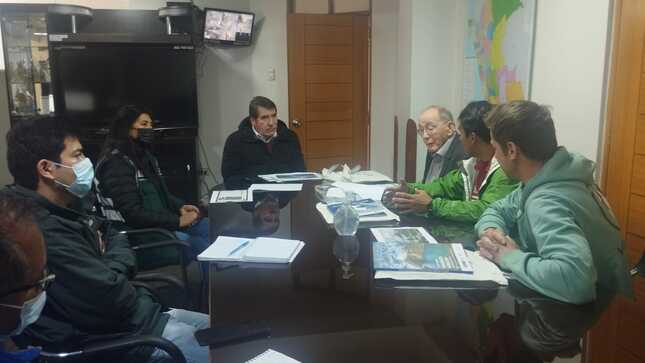 ANA participa en reunión técnica con reconocidos científicos norteamericanos para evaluar avances de los glaciares en el país