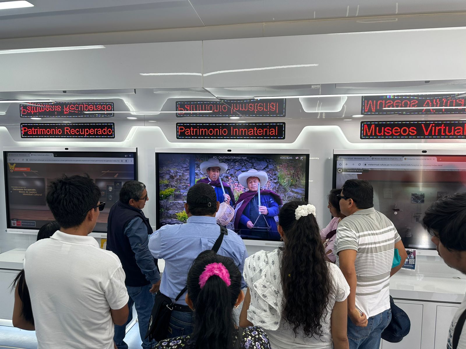 Ministerio de Cultura realizó exposición tecnológica para promover la valoración del patrimonio cultural en la provincia de Jaén