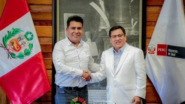 Gobernador Regional Percy Godoy y Ministro de Salud se declaran en sesión permanente para acelerar gestiones y dar inicio a ejecución de hospitales de Abancay y Andahuaylas