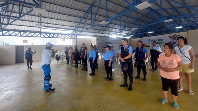 En primeros auxilios ante situación de emergencia 