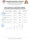 Vista preliminar de documento RESULTADOS DE INVITACION LABORAL