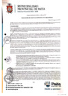 Vista preliminar de documento R.G MUNICIPAL N 92-2023-MPP/GM