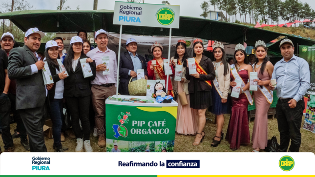 Registro fotográfico de la participación de PIP Café Orgánico en XVI Feria Huarmaca 