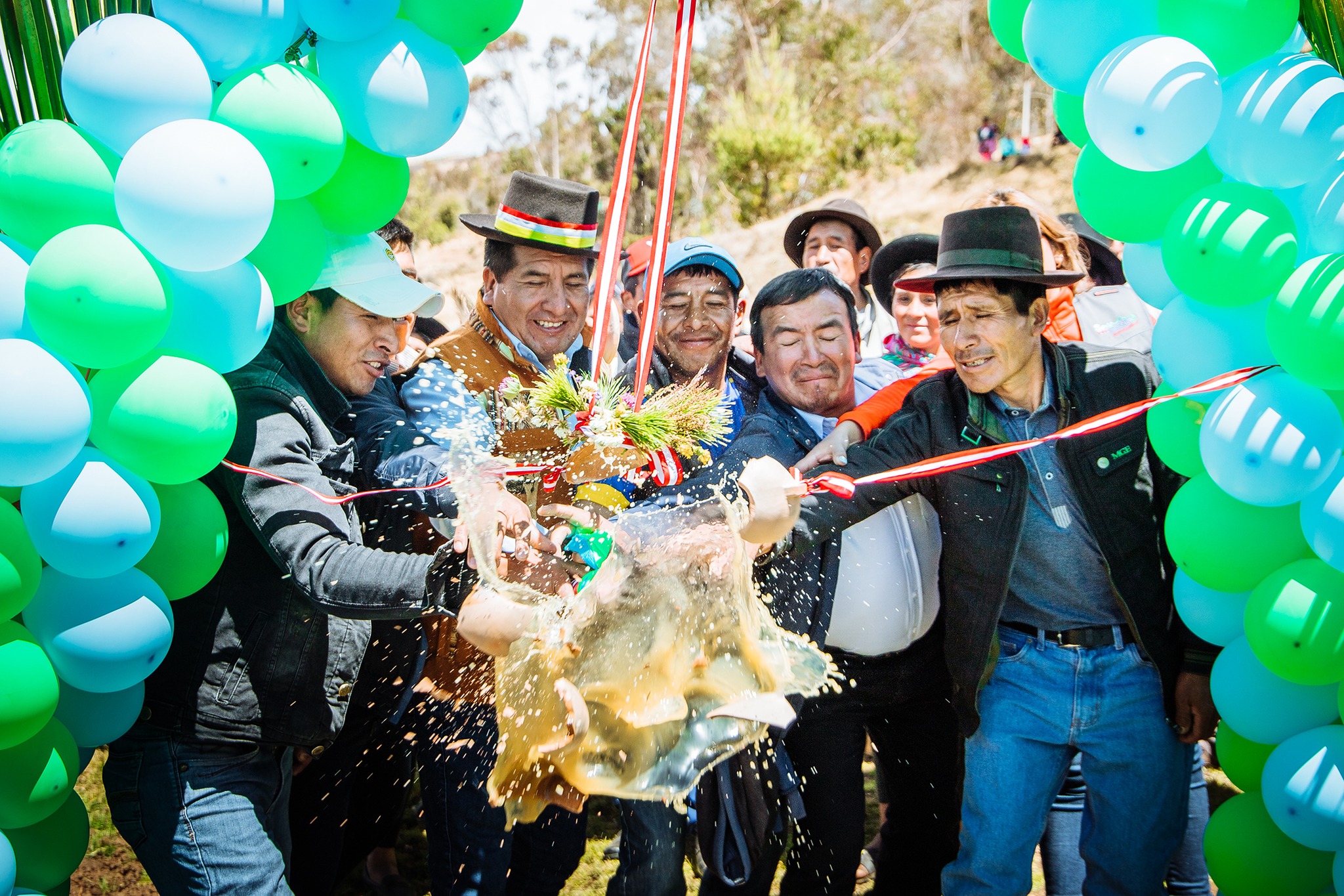 Inauguración en Chullcuisa