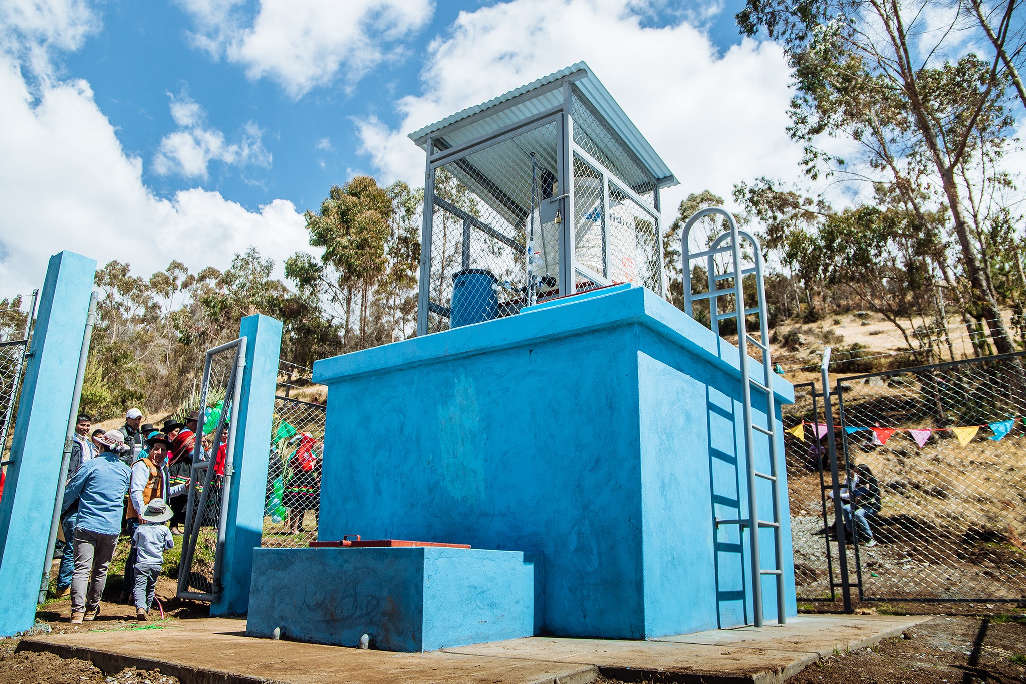 Inauguración en Chullcuisa