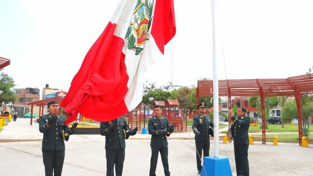 Rinden homenaje al héroe de la Policía Nacional del Perú 