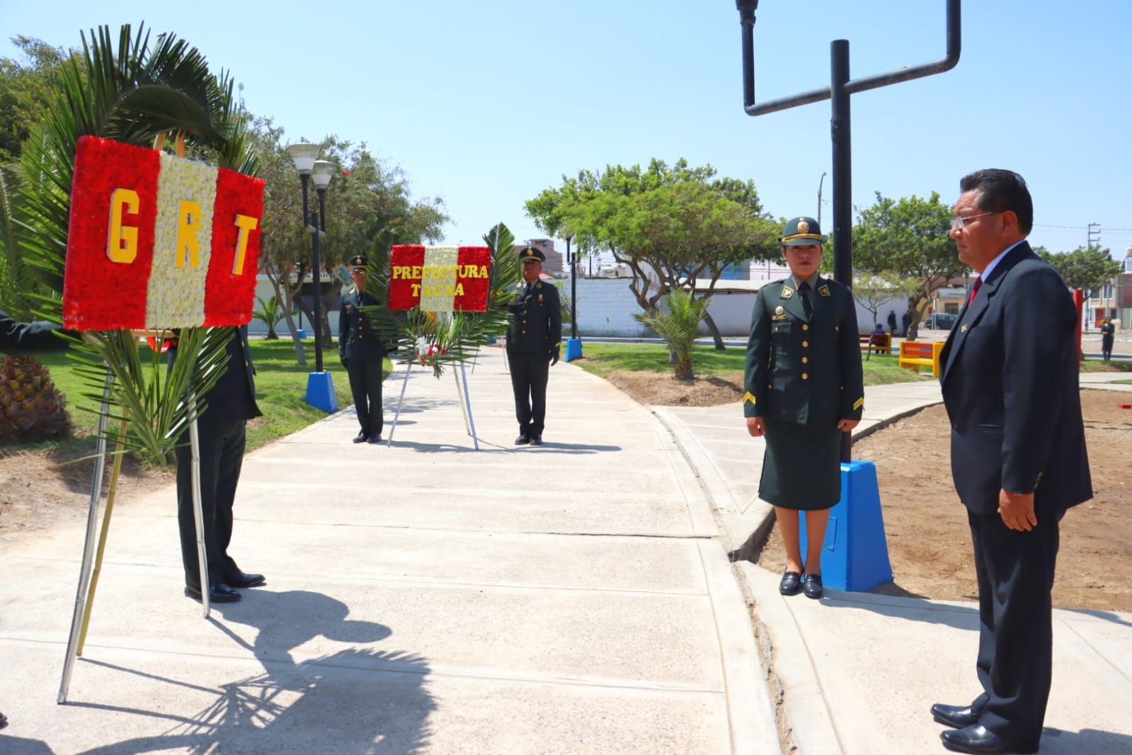 Rinden homenaje al héroe de la Policía Nacional del Perú