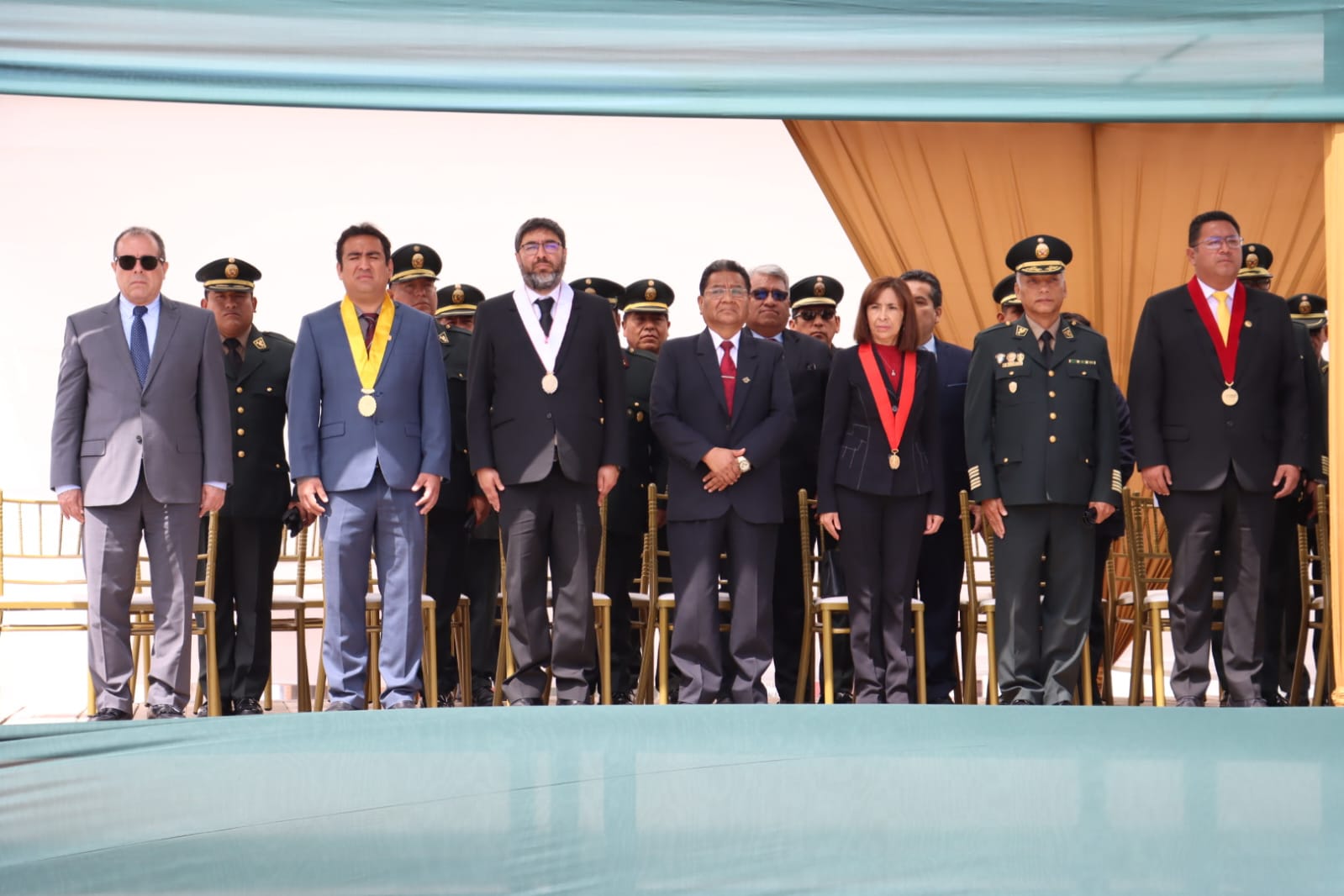 Rinden homenaje al héroe de la Policía Nacional del Perú