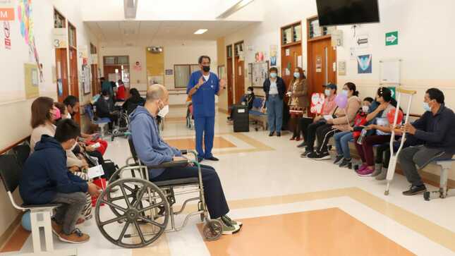 La familia es el soporte emocional durante el proceso de rehabilitación de los pacientes con discapacidad 