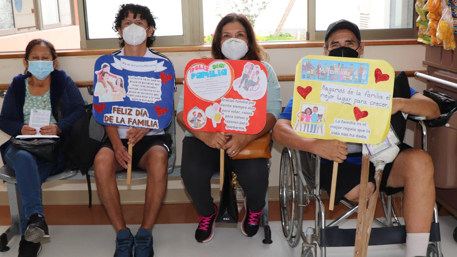 La familia es el soporte emocional durante el proceso de rehabilitación de los pacientes con discapacidad