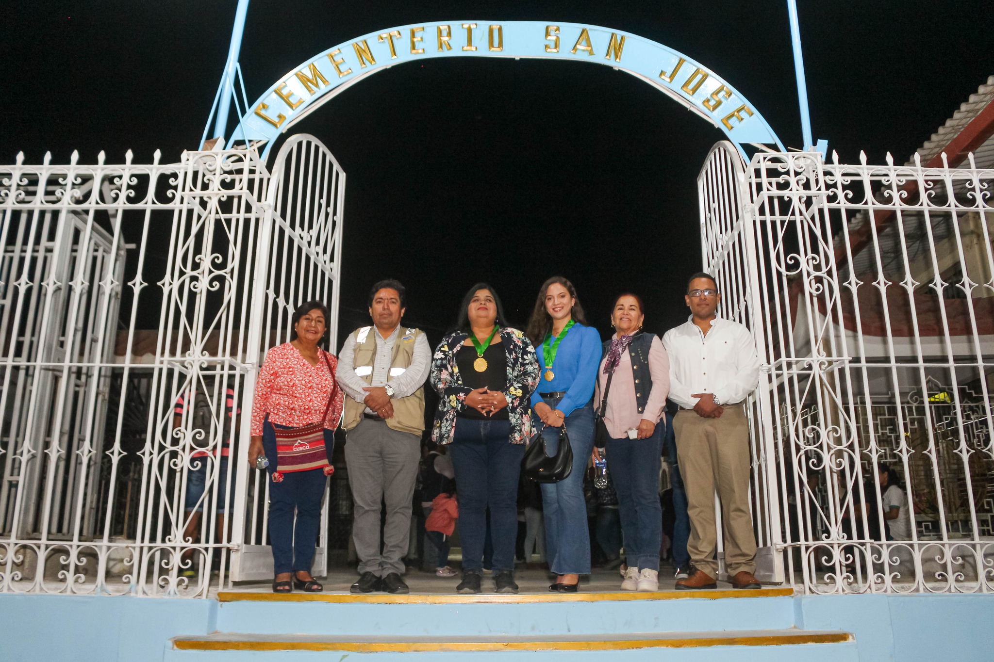 Alcaldesa (e) Tatiana Ríos participó de actividad por el 209° Aniversario del Cementerio San José