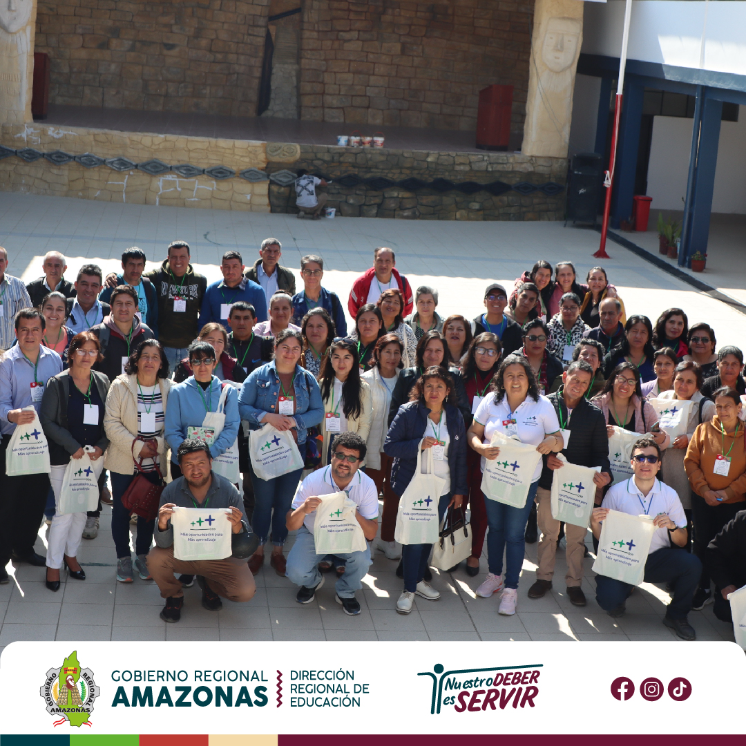 Funcionarios DREA y UGEL región Amazonas