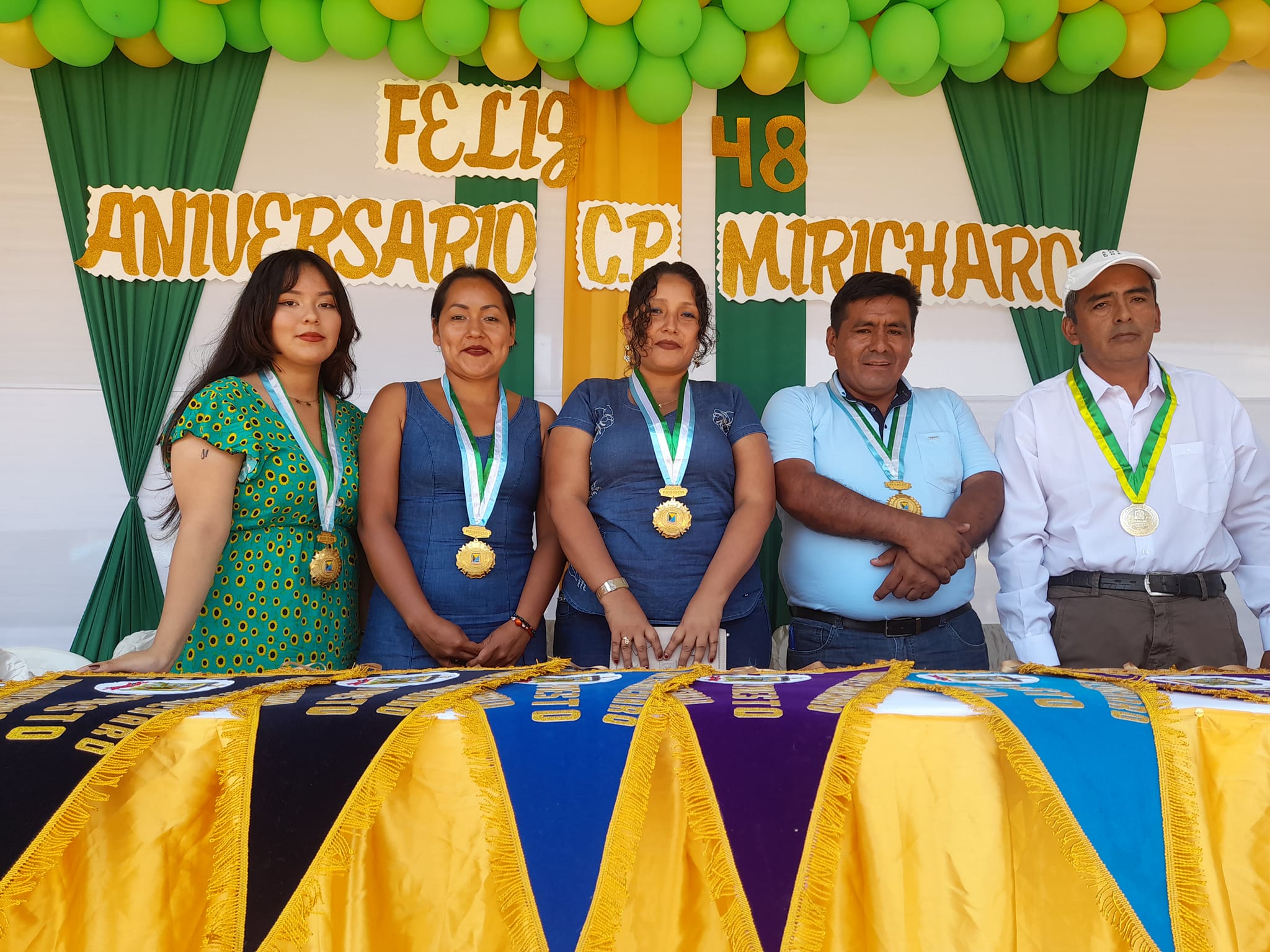 Ceremonia de desfile Cívico por los 48 años de creación Politica