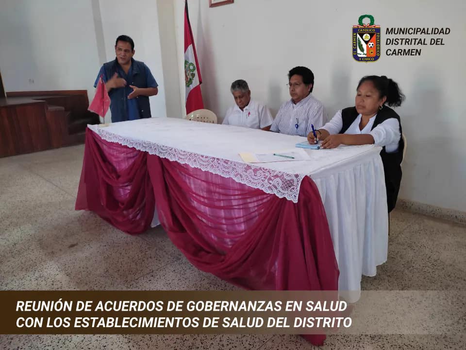FIRMA DE ACUERDO DE GOBERANZA EN SALUD