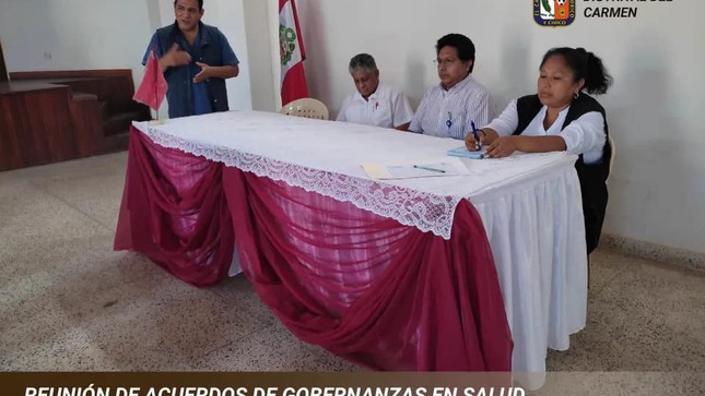 FIRMA DE ACUERDO DE GOBERANZA EN SALUD