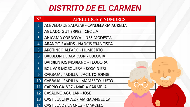 COMUNICADO – DESARROLLO SOCIAL