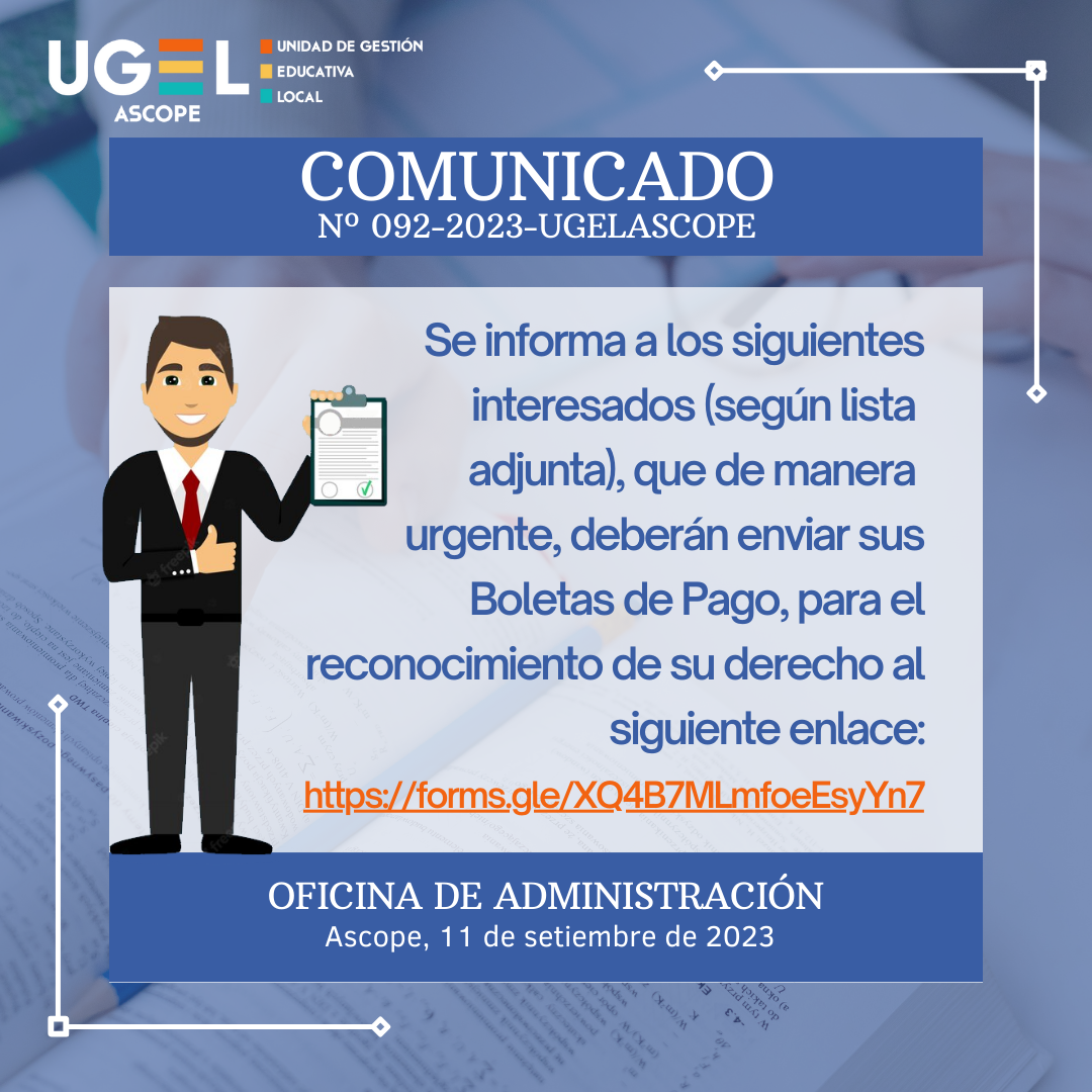 #Comunicado Nยฐ 92
