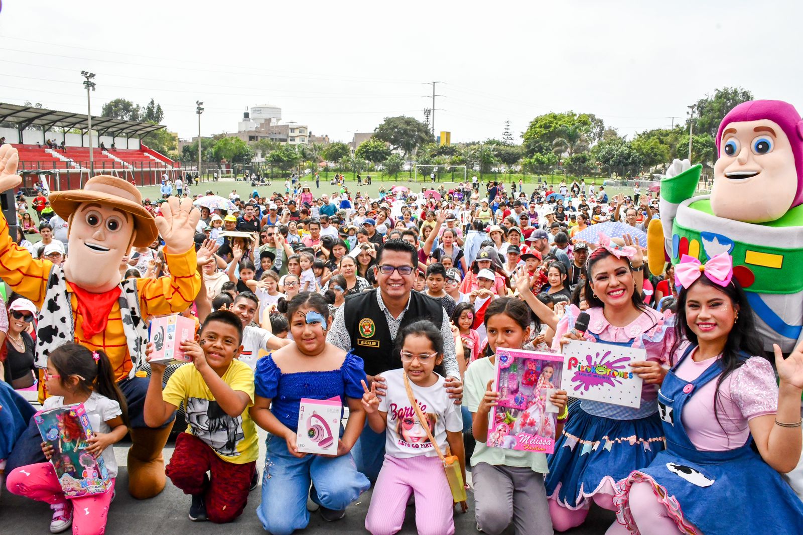 Por el Día del niño  Municipalidad de San Martín de Porres ofreció mega evento por su Día