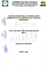 Vista preliminar de documento CONVOCATORIA CAS N°. 003-2023