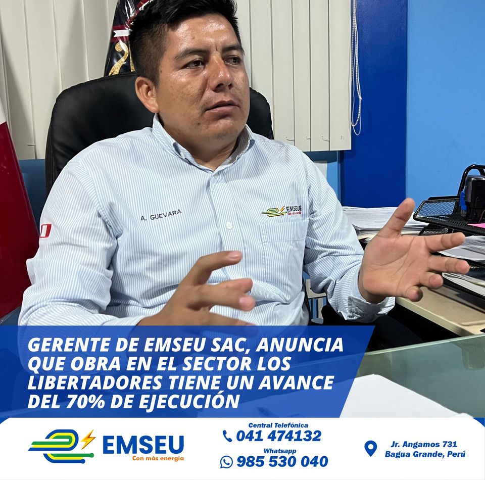 La obra de ampliación en las redes continúan avanzando de manera ininterrumpida.