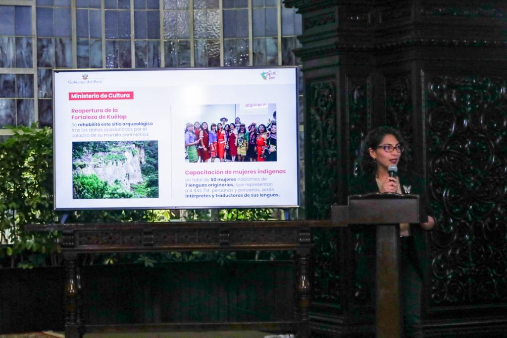 Ministra de Cultura: “Inversión en Kuélap es de más de 3.5 millones de soles y la ejecución está en 90% del presupuesto”