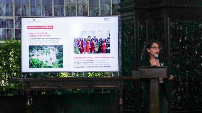 Ministra de Cultura: “Inversión en Kuélap es de más de 3.5 millones de soles y la ejecución está en 90% del presupuesto”