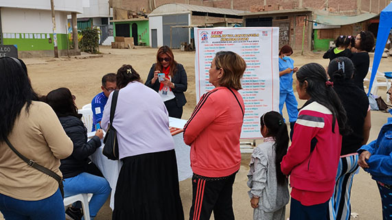 Participación masiva de pobladores de Oquendo para elegir a sus jueces de paz urbanos