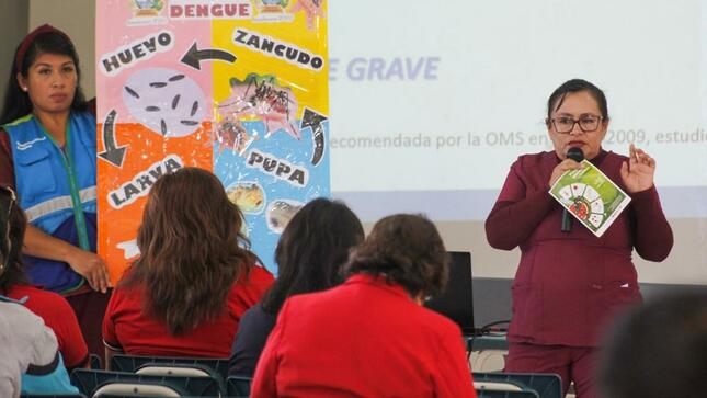 Áncash: docentes son capacitados sobre medidas preventivas y cuidado ante el dengue