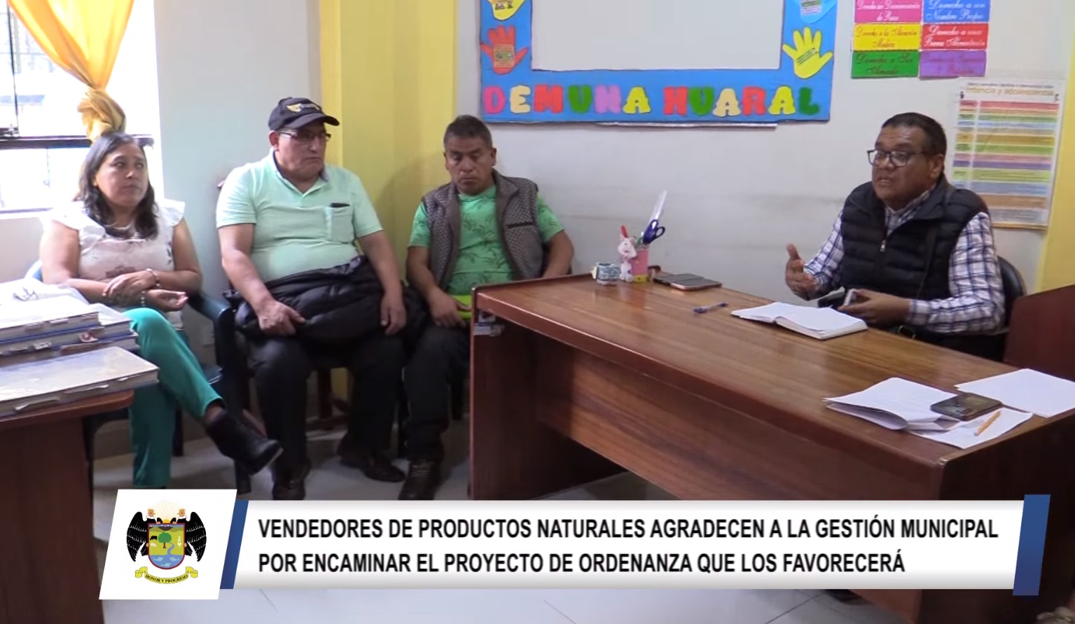 Emolienteros agradecen a la gestión municipal por encaminar el proyecto de ordenanza que los favorecerá