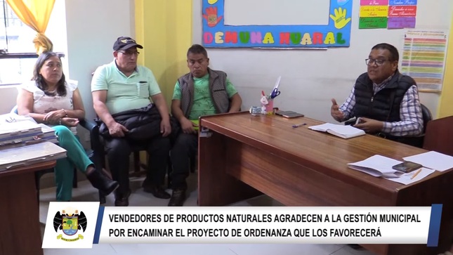 Emolienteros agradecen a la gestión municipal por encaminar el proyecto de ordenanza que los favorecerá