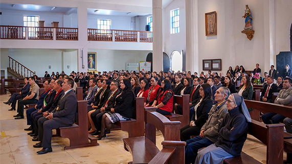 Misa Te Deum por los 485° aniversario de Fundación Española de la Fidelísima Ciudad San Juan de la Frontera de los Chachapoyas