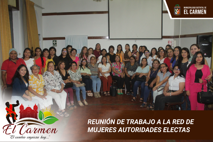 REUNIÓN DE TRABAJO A LA RED DE MUJERES AUTORIDADES ELECTAS