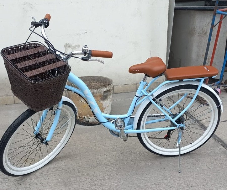 Este es el tipo de bicicletas que entregará la Biblioteca Nacional a la Red de Bibliotecas Municipales de Trujillo.