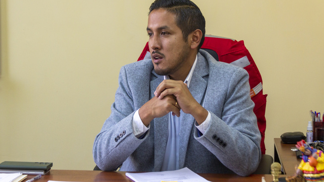 Director ejecutivo de Red de Salud Sánchez Carrión se reunió con autoridades de caserío El Calvario - Curgos